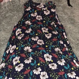 Floral pattern sun dress